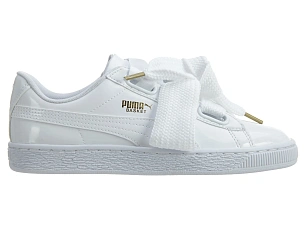Puma Basket Heart Patent Puma White Puma White 