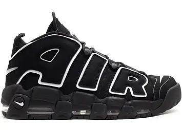 Nike Air More Uptempo Black White (2010) (414962-001)