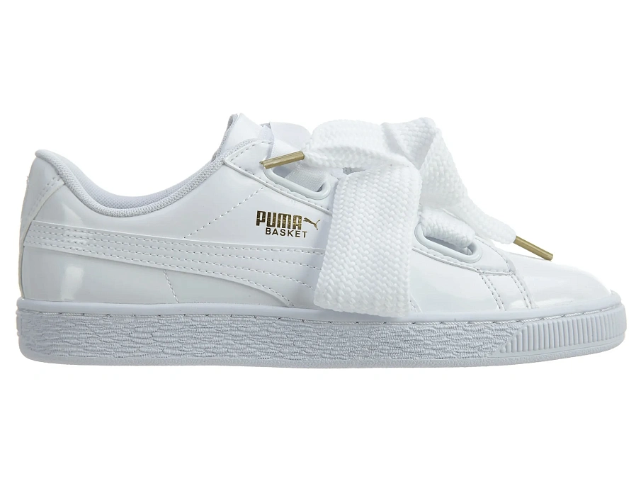 Фото № 1 с приближением к товару «‎Puma Basket Heart Patent Puma White Puma White »