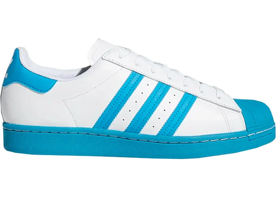 Фото № 1 с приближением к товару «‎adidas Superstar Cloud White Bold Aqua»