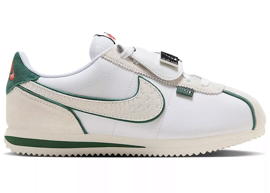 Фото № 1 с приближением к товару «‎Nike Cortez All Petals United White Green»