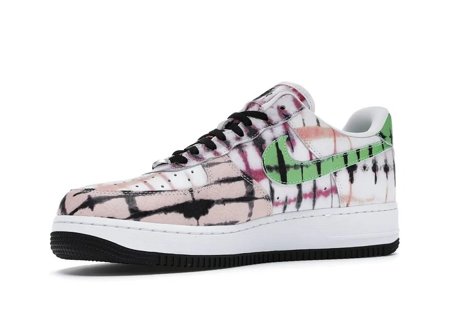 Фото № 2 с приближением к товару «‎Nike Air Force 1 Low Black Tie Dye »