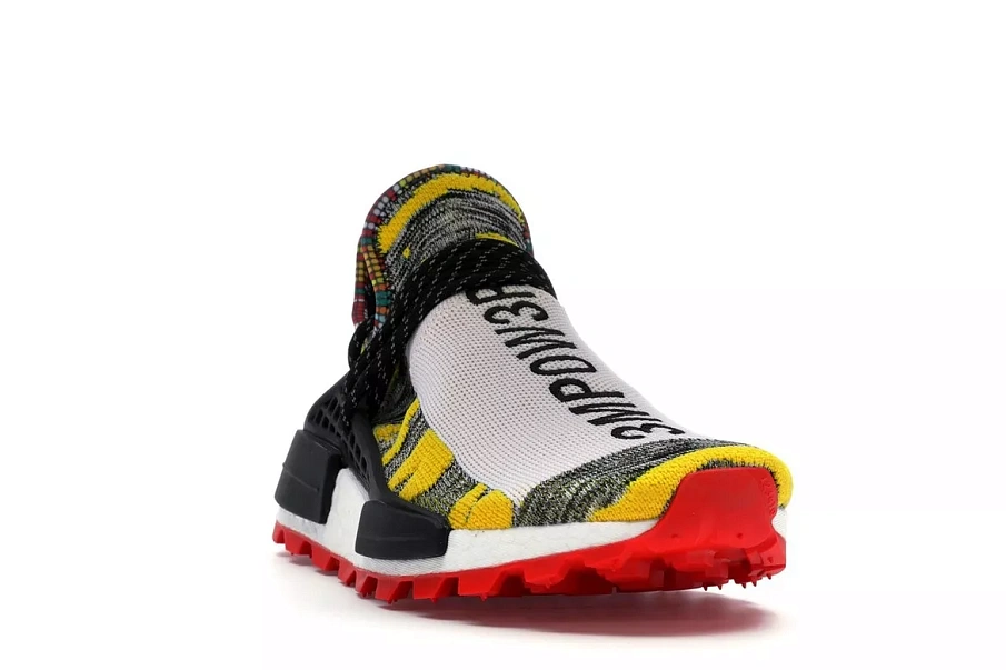 Фото № 3 с приближением к товару «‎adidas NMD Hu Pharrell Solar Pack Red»