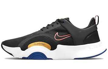 Nike SuperRep Go 2 Low-Top Running Shoes BlackYellowPink - 1