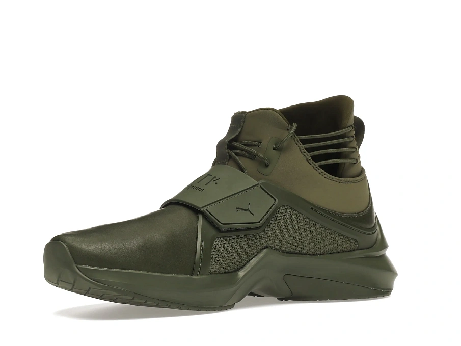 Фото № 2 с приближением к товару «‎Puma Leather Hi Rihanna Fenty Cypress »