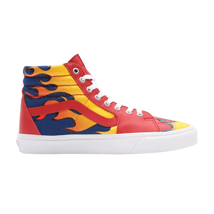 Фото № 1 с приближением к товару «‎Vans Sk8-Hi Racer - Red True Blue»
