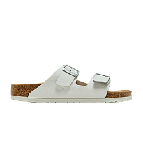 Фото № 1 с приближением к товару «‎Birkenstock Arizona Natural Leather White»
