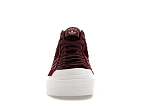 Фото № 2 с приближением к товару «‎adidas Nizza Platform Mid Victory Crimson Velour »
