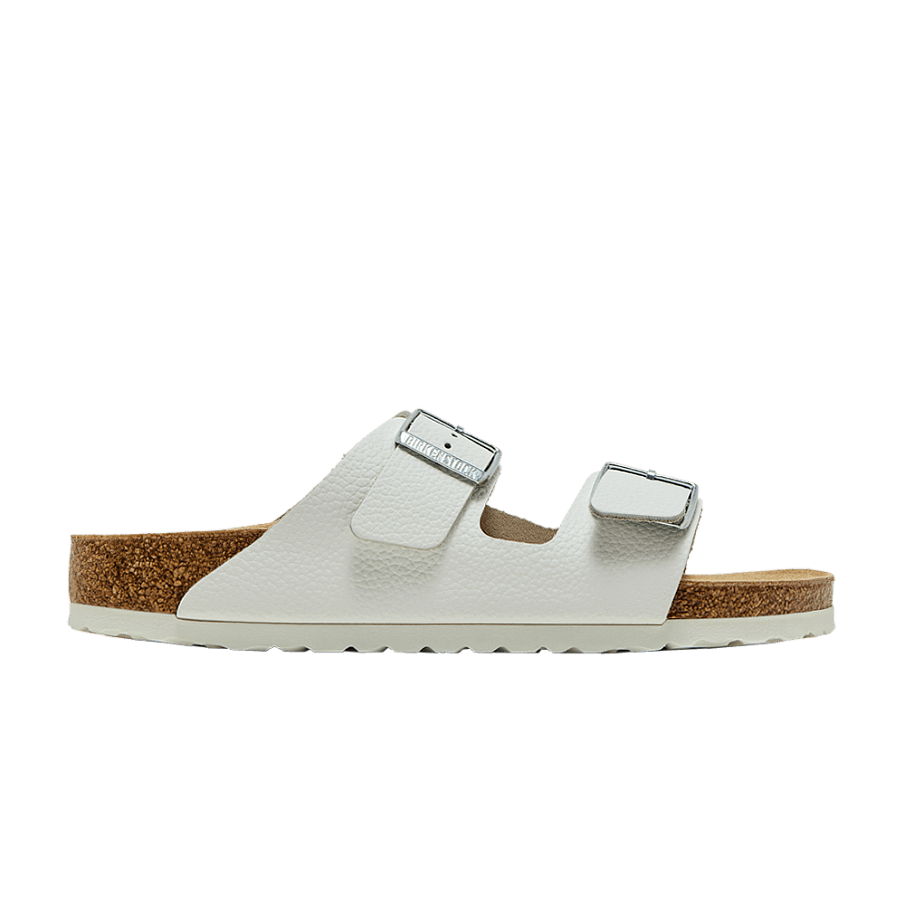 Фото № 1 с приближением к товару «‎Birkenstock Arizona Natural Leather White»