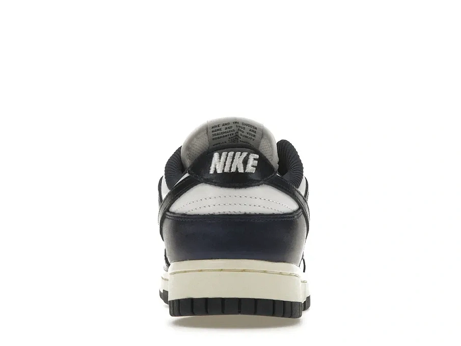 Фото № 4 с приближением к товару «‎Nike Dunk Low PRM Vintage Navy »