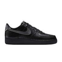 Фото № 1 с приближением к товару «‎Nike Air Force 1 07 Triple Black Croc»