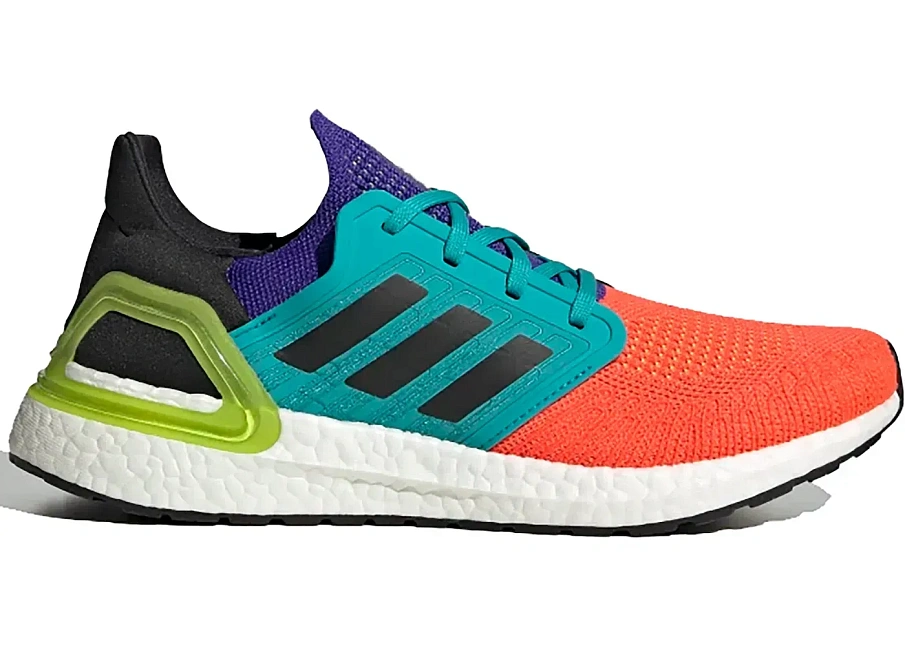 Фото № 1 с приближением к товару «‎adidas Ultra Boost 20 What The Solar Red»