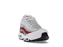 Фото № 2 с приближением к товару «‎Nike Air Max 95 White Varsity Red Particle Gray»