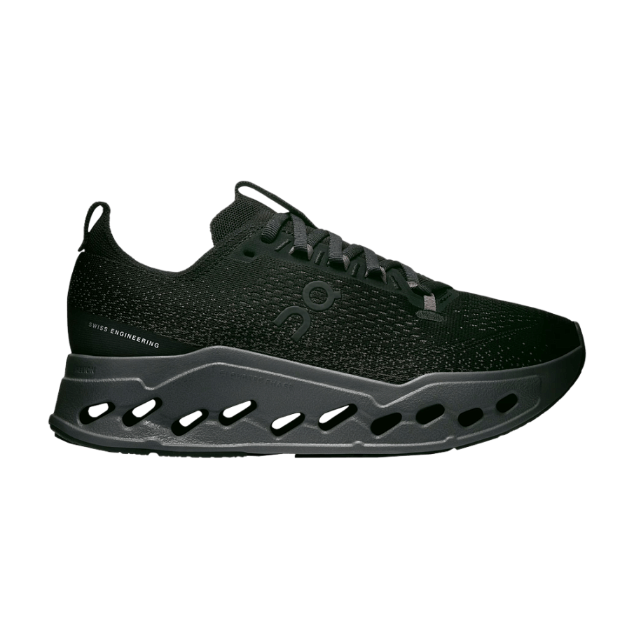 Фото № 1 с приближением к товару «‎ON Women's Cloudsurfer Max Black Eclipse»