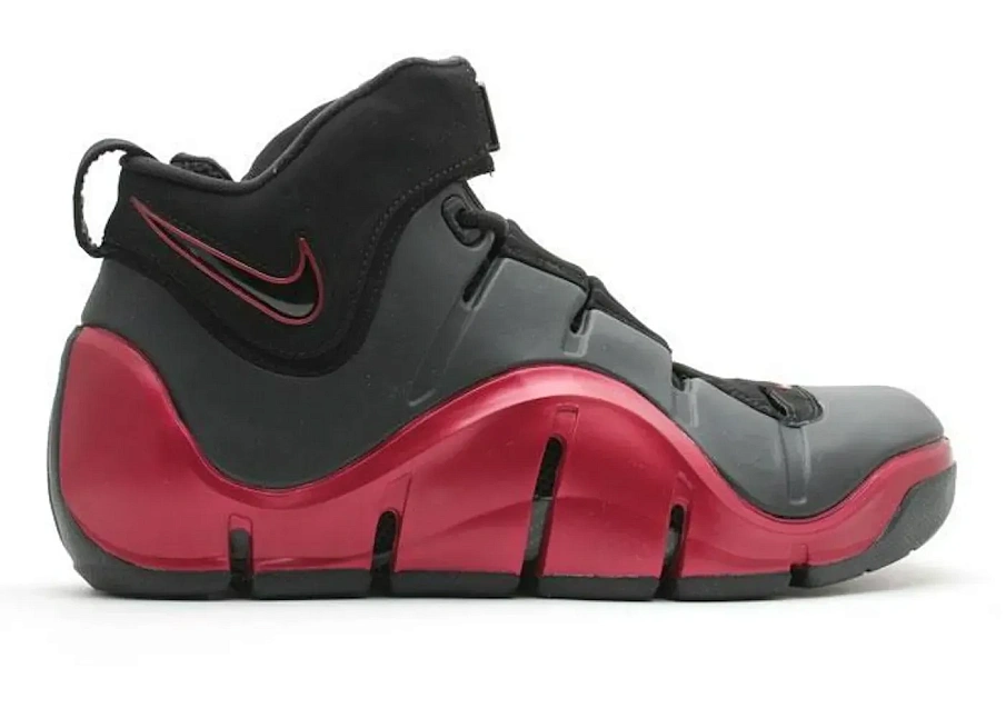 Фото № 1 с приближением к товару «‎Nike LeBron 4 Black Crimson»