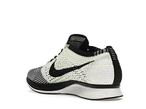 Фото № 6 с приближением к товару «‎Nike Flyknit Racer Black White Volt»
