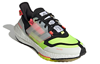 Фото № 3 с приближением к товару «‎adidas Ultraboost 22 C.RDY Running Shoes BlackWhiteYellow»