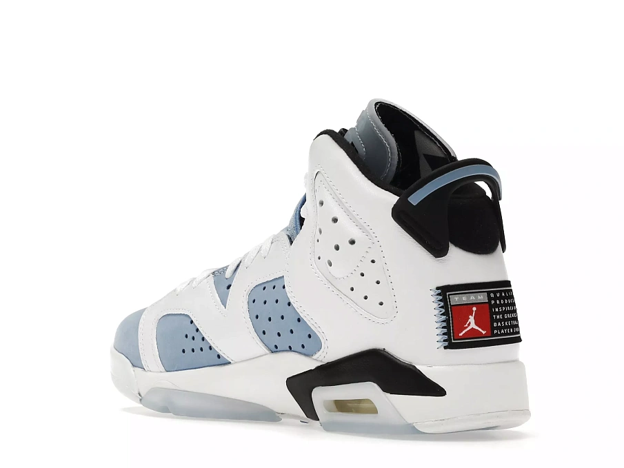 Фото № 6 с приближением к товару «‎Jordan 6 Retro UNC White »