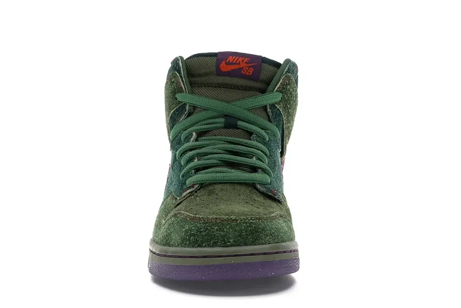 Фото № 2 с приближением к товару «‎Nike SB Dunk High Skunk 420»