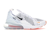 Фото № 1 с приближением к товару «‎Nike Air Max 270 White Black Total Orange»