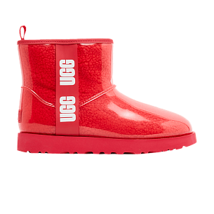 UGG Women's Classic Clear Mini Hibiscus Pink