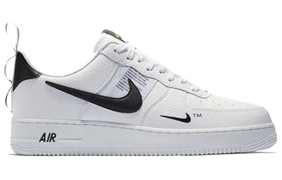Фото № 2 с приближением к товару «‎Nike Air Force 1 07 LV8 Low Utility White Black»