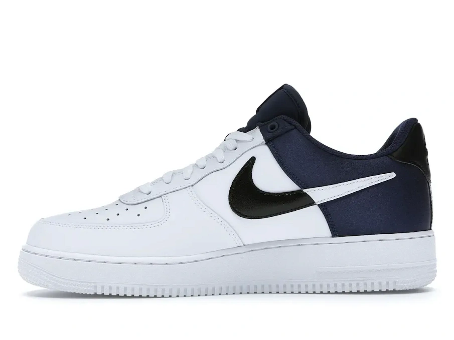 Фото № 3 с приближением к товару «‎Nike Air Force 1 Low '07 LV8 Midnight Navy Satin»
