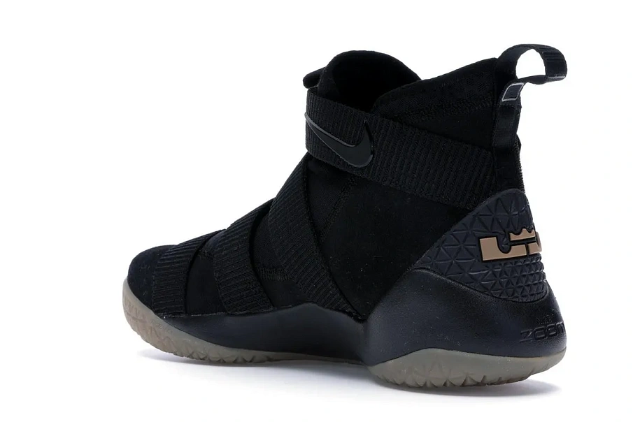Фото № 5 с приближением к товару «‎Nike LeBron Zoom Soldier 11 Black Gum»