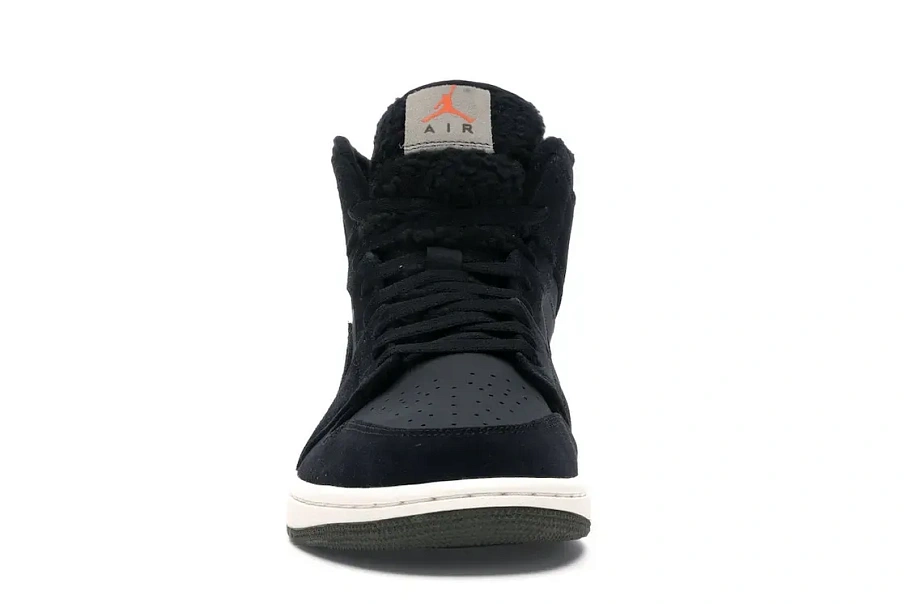 Фото № 2 с приближением к товару «‎Jordan 1 Mid Black Olive Canvas»