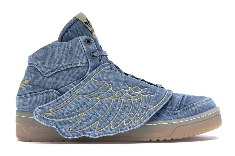 Фото № 1 с приближением к товару «‎adidas JS Wings Jeremy Scott Denim»