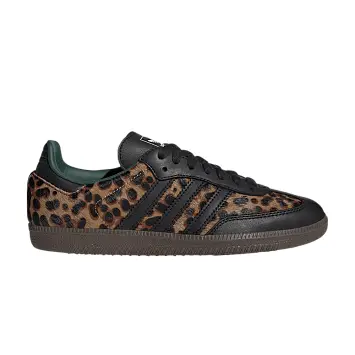 adidas Women's Samba OG Cheetah Pack - Collegiate Green - 1