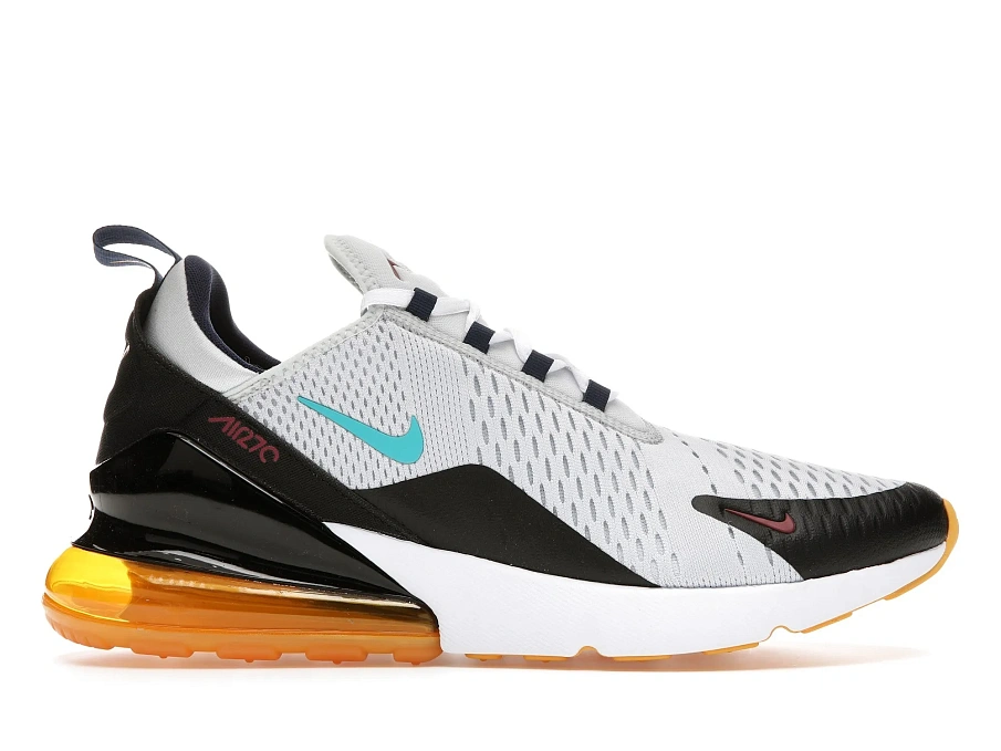 Фото № 1 с приближением к товару «‎Nike Air Max 270 Pure Platinum Oracle Aqua»