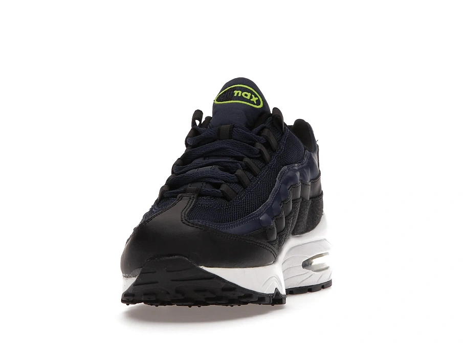 Фото № 2 с приближением к товару «‎Nike Air Max 95 Black Midnight Navy »