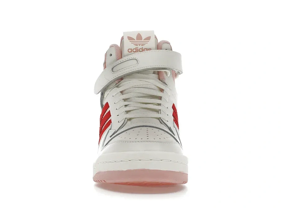 Фото № 2 с приближением к товару «‎adidas Forum 84 Hi Off White Pink Red»