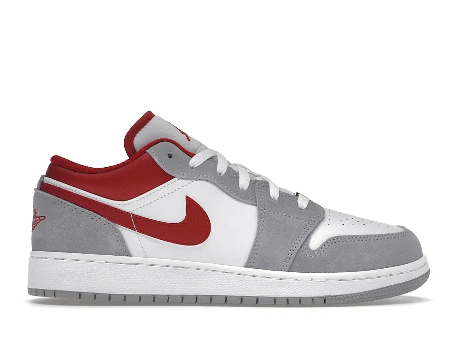 Фото № 1 с приближением к товару «‎Jordan 1 Low SE Smoke Grey Gym Red »