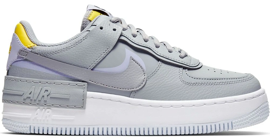 Фото № 1 с приближением к товару «‎Nike Air Force 1 Low Shadow Wolf Grey Lavender Mist »