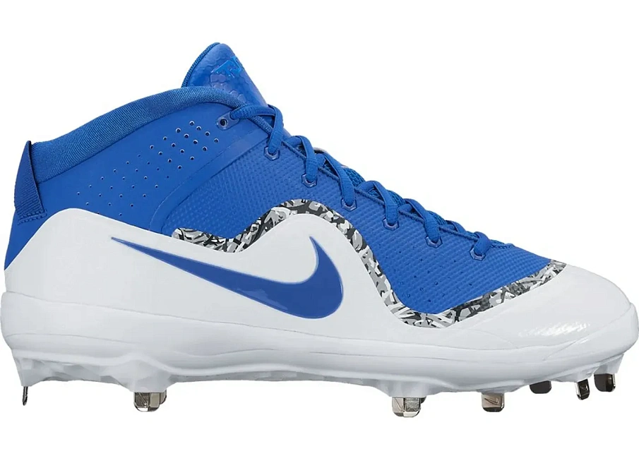 Фото № 1 с приближением к товару «‎Nike Force Air Trout 4 Pro Metal Cleat Game Royal White»