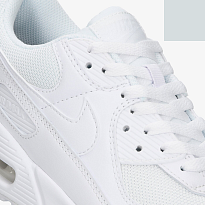 Фото № 5 с приближением к товару «‎Nike Air Max 90 Running shoes Triple White»