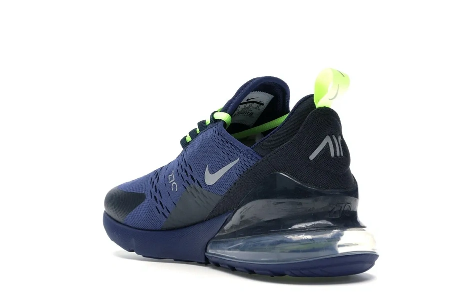 Фото № 6 с приближением к товару «‎Nike Air Max 270 Blue Void Volt»