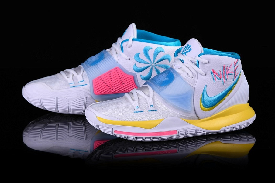 Фото № 1 с приближением к товару «‎Nike Kyrie 6 Neon Graffiti»