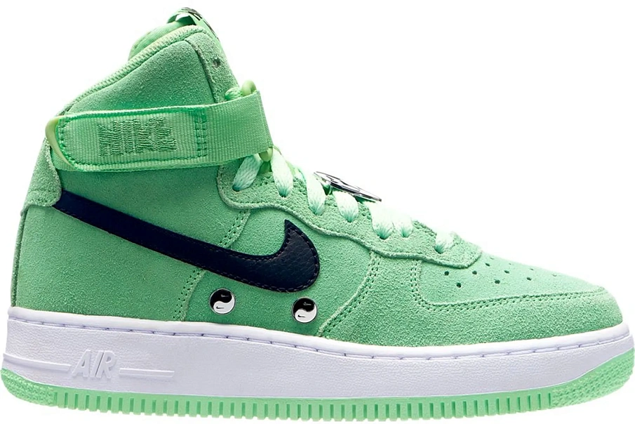 Фото № 1 с приближением к товару «‎Nike Air Force 1 High Have a Nike Day Aphid Green»
