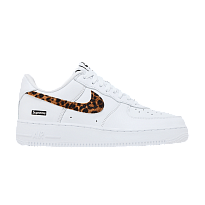 Фото № 1 с приближением к товару «‎Supreme x GOODENOUGH x Nike Air Force 1 Low White Cheetah Print»