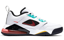 Фото № 2 с приближением к товару «‎Nike Air Jordan Mars 270 Low (GS) WhiteGreenOrange»
