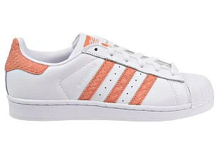 adidas Superstar Footwear White Chalk Coral 