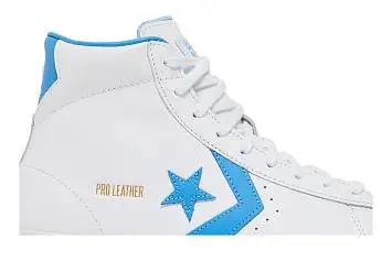 Converse Pro Leather Hi White Blue - 3