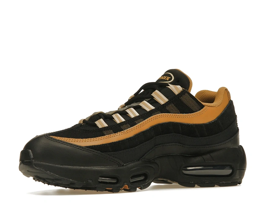 Фото № 3 с приближением к товару «‎Nike Air Max 95 Black Elemental Gold»