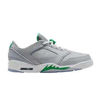 Air Jordan Sixty Plus Low Wolf Grey Lucky Green - 1