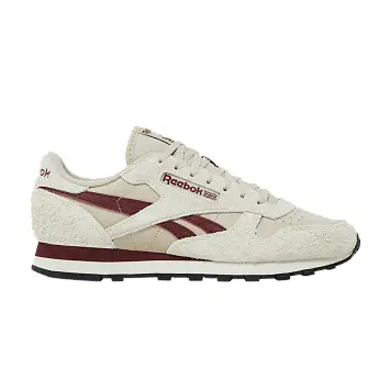 Reebok Classic Leather Beige Classic Burgundy - 1