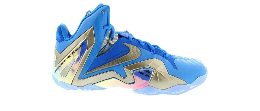 Фото № 1 с приближением к товару «‎Nike LeBron 11 Elite Maison 3M Blue»
