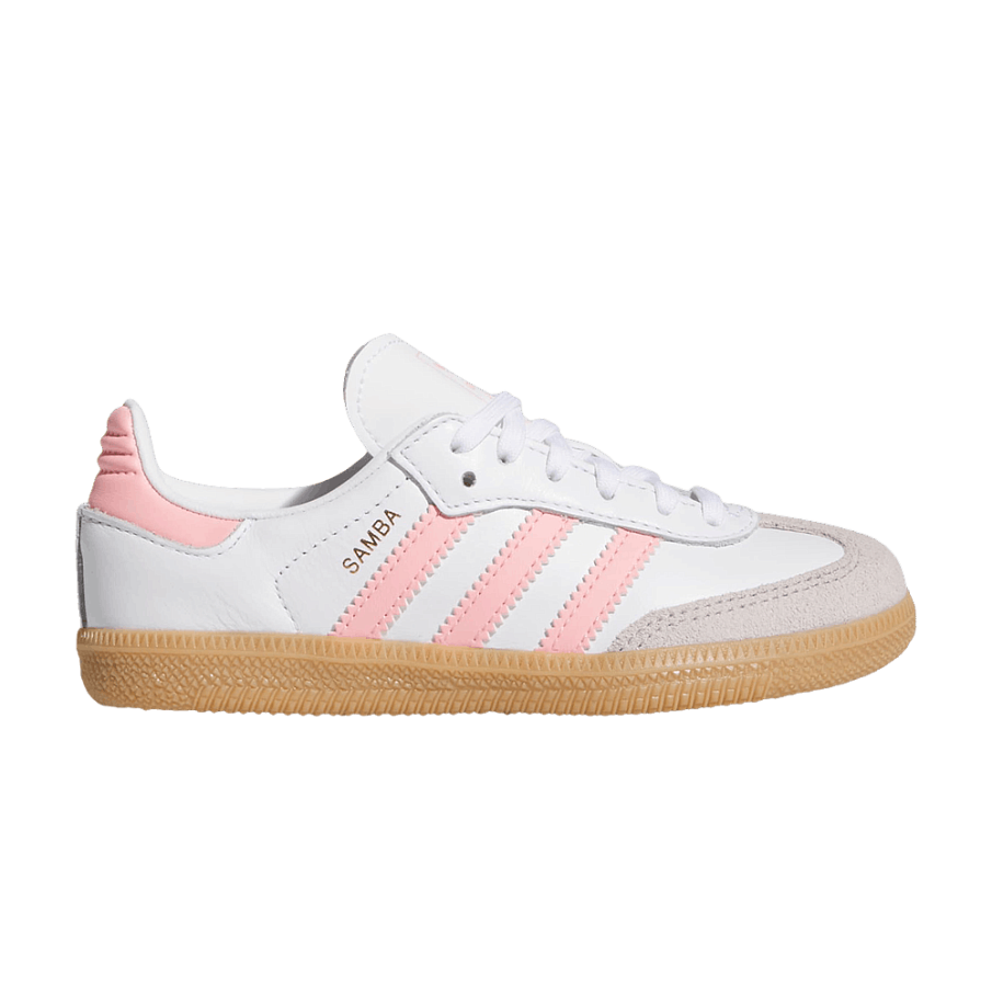 Фото № 1 с приближением к товару «‎Adidas Samba OG C White Semi Pink Spark»